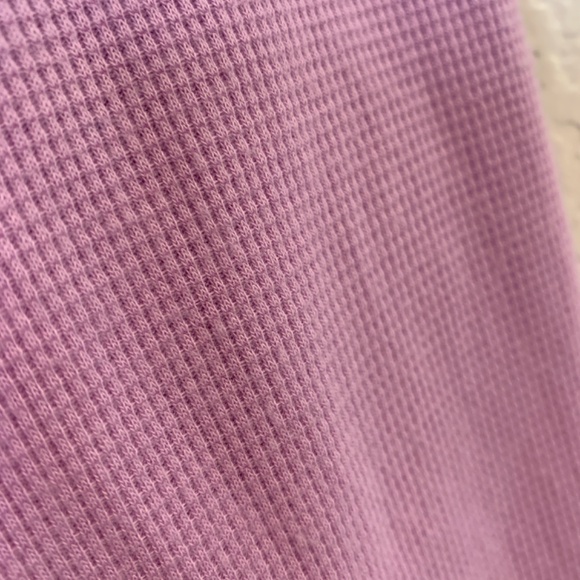 Victoria's Secret Two Piece Set Womens XXL Purple Waffle Knit Cardigan Tank Top - Picture 4 of 15